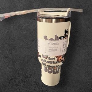 Stanley Flowstate Quencher H2.0 Tumbler Labubu on Vespa 40 oz NIB